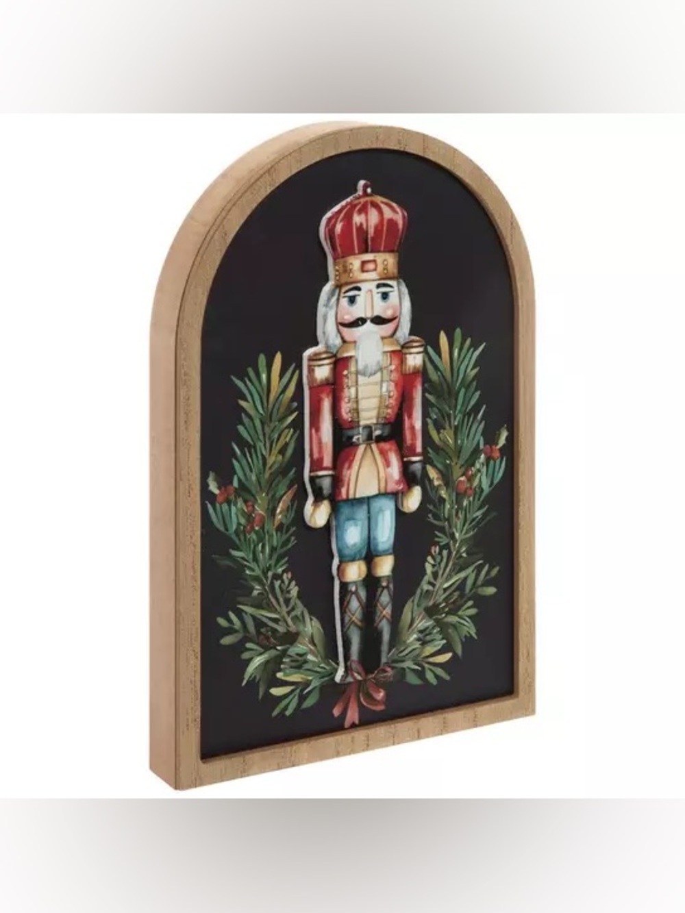 (2) Nutcracker Arch Wood Decor